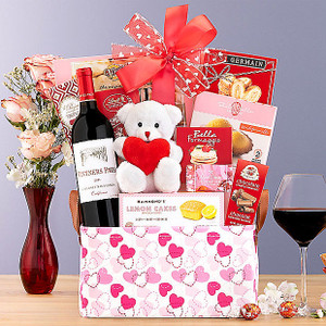 Vintners Path Cabernet: Valentine's Day Wine Basket