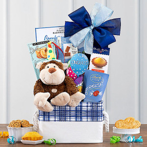 Monkey Hugs: Congratulations Gift Basket