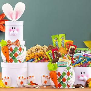 Easter Bunny Surprise: Easter Gift Tower