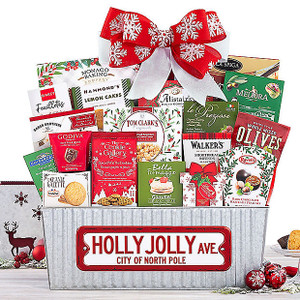 Holly Jolly Avenue: Holiday Gift Basket