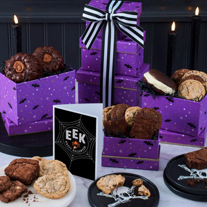 Happy Halloween: Baked Goods Gift Tower