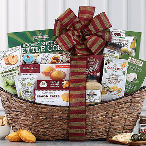 Winter Welcome: Gourmet Coffee Gift Basket