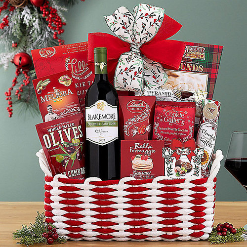 Blakemore Cabernet: Holiday Wine Gift Basket