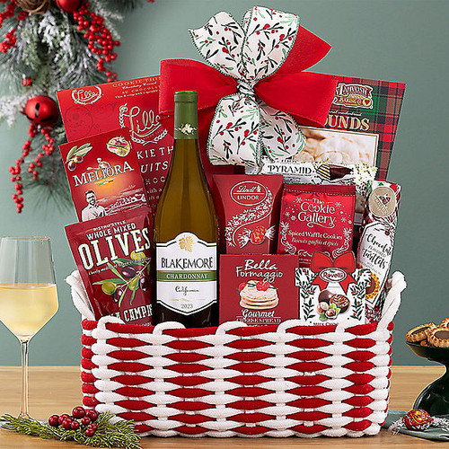 Blakemore Chardonnay: Holiday Wine Gift Basket