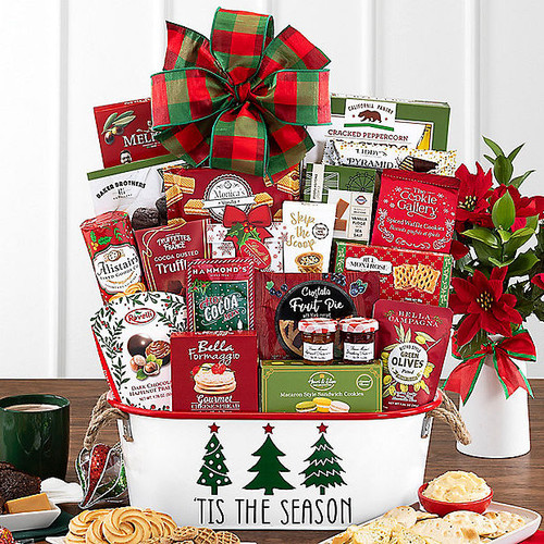 Deck the Halls: Gourmet Holiday Gift Basket