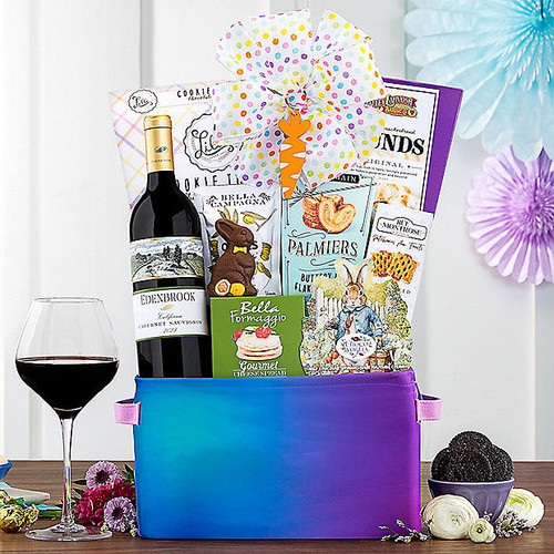Edenbrook Vineyards Cabernet: Easter Wine Gift Basket