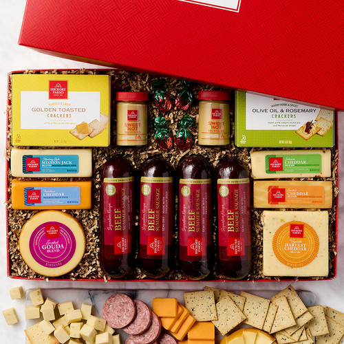 Celebration Spread: Hickory Farms Gift Box