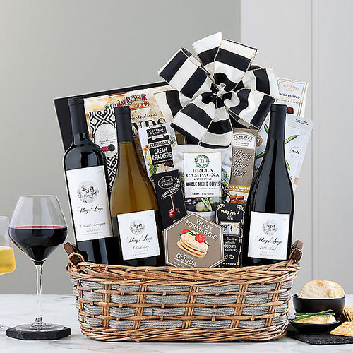 Stag's Leap Winery Trio: Premium Wine Basket