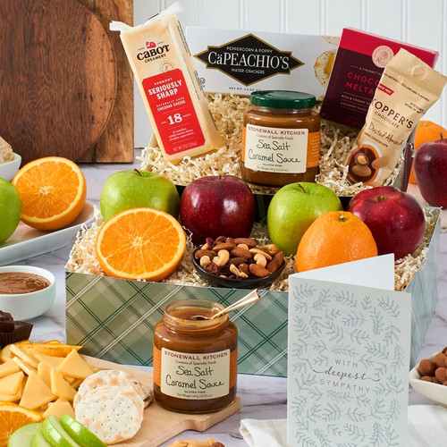 Warmest Condolences: Sympathy Gift Basket