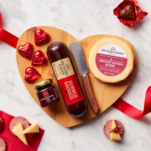Valentine’s Day Charcuterie: Cheese Board Gift Set