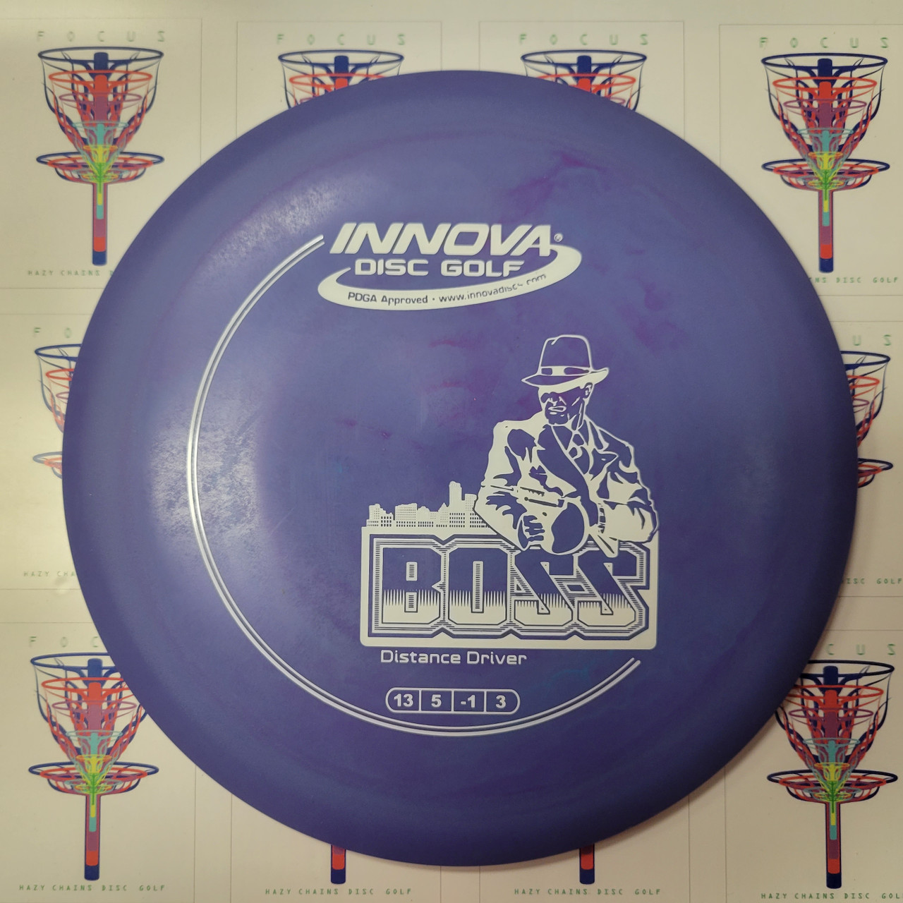 DX Boss Frisbee Disc – Geschwindigkeit 13, 170–175 G, Für Weite Würfe Und Power-Spieler