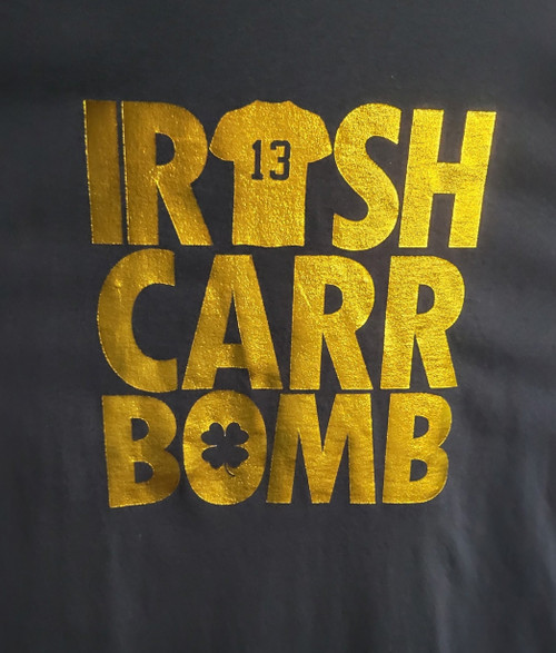 Navy w/gold actual shirt pic