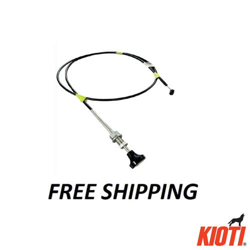 コンピュータ・IT Cattaneo New Genuine OEM KIOTI Z2131-82263 Throttle Cable for ZXC,ZXR