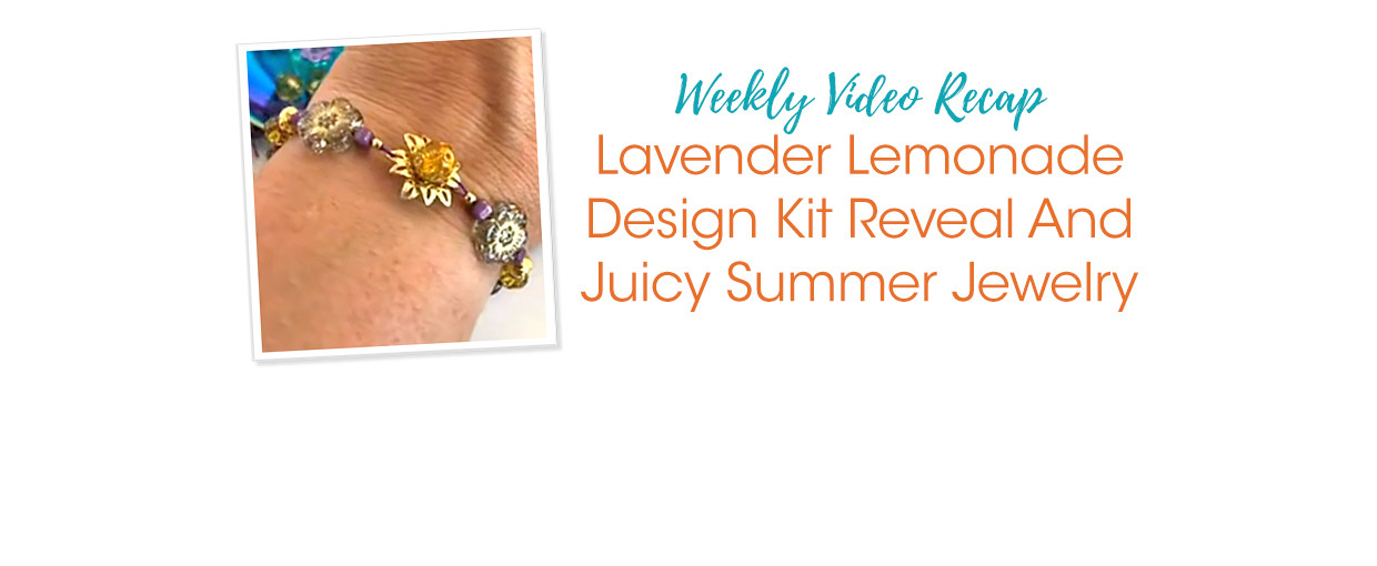 Lavender Lemonade Design Kit Reveal And Juicy Summer Jewelry Soft