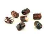 31 Count 15x10mm Wild Horse Jasper Barrels