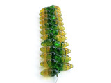 25 Count Czech Glass Transparent Yellow & Green Grape Cluster Beads (Closeout)