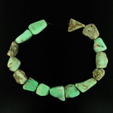 Large Chrysoprase Polished Nuggets, 15 Count