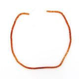 140 Count 4mm Multicolor Citrine Faceted Rondelles 