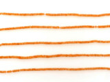 3mm Citrine Faceted Rondelles, 180 Count