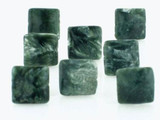 33 Count 12mm Seraphinite Square Gemstones