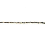  Varied Sizes Grey Diamond Rough Crystals, 56 Count 