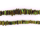 7x13mm Graduated Gaspeite Chips And Pebbles, 75-110 Count