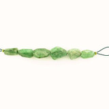 Green Kyanite Simple Cut Nuggets, 6 Count