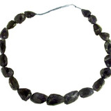 21 Count Iolite Graduated Faceted Nuggets 1 Of A Kind (Closeout)