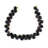 42 Count 7-8mm Sugilite Faceted Pears