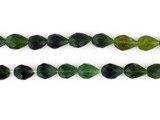 40 Count Varied Size Multi Color Tourmaline Faceted Teardrop