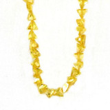  26 Count 5x5mm Yellow Cz Faceted Trillions 
