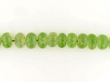  93 Count 6mm Prehnite Faceted Rondelles 1 of a Kind 