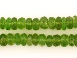  100 Count 8mm Peridot  Faceted Rondelles 