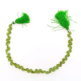  60 Count Varied Size Peridot Faceted Pears 