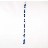  Kyanite & Clear Topaz Ovals/ Rondelles, 33 Count 