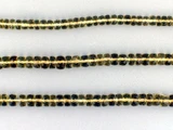 108 Count 5-6mm Cognac Topaz Faceted Rondelles