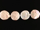 20mm Ivory Pearl Coins, 18 Count