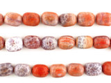 21 Count 20x15mm Fire Agate Polished Nuggets