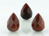  22 Ct Goldstone Faceted Drops 