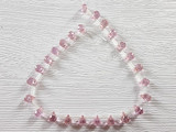 7x5mm Pink CZ Faceted Briolettes, 25 Count
