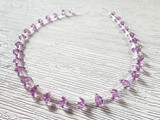 5x3mm Pink Tourmaline CZ Faceted Briolettes, 30 Count