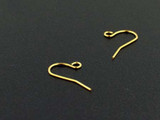 Antiqued Brass Ear Wires With Loop - 1 Pair (Closeout)