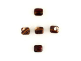  5 Count 12x10mm Wild Horse Jasper Barrels 
