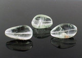 Green Amethyst Polished Nuggets & Rounds, 9 Count