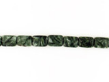 9 Count 14x10mm Seraphinite Polished Rectangles
