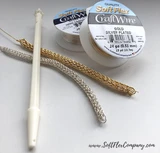 Craft Wire Soft Flex Craft Wire Silver Plated - 24ga/.511mm - 45 ft/15 yd/14 m