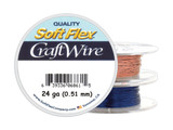 TEHAUX 8 Rolls Bendable Wire for Crafts Craft Copper Wire Beading Wire  Metal Wire for Crafts Thin Wire for Crafts Colored Wire for Jewelry Making