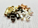 Soft Flex Crimp Tubes - 2x2mm  (Price Varies)