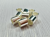 Crimp Tubes Sterling Silver - 3x3mm  (Price Varies)