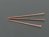 Copper Head Pins, 1in Length, 26 Gauge, 6 Count (Closeout)